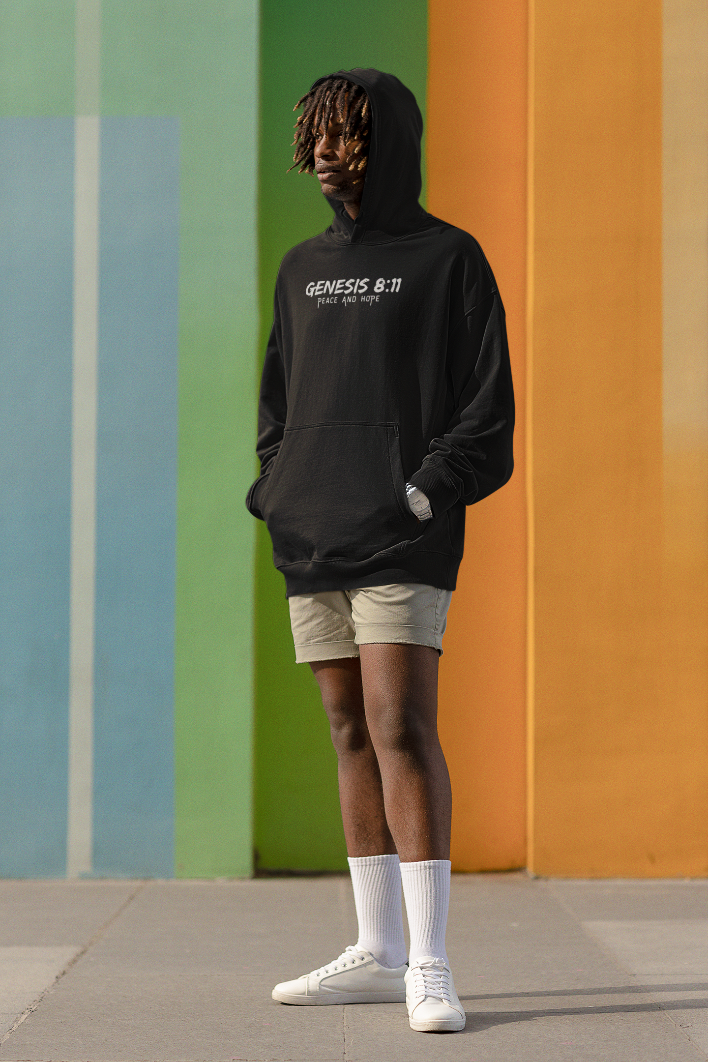 Shadow Hoodie 'Peace and Hope'