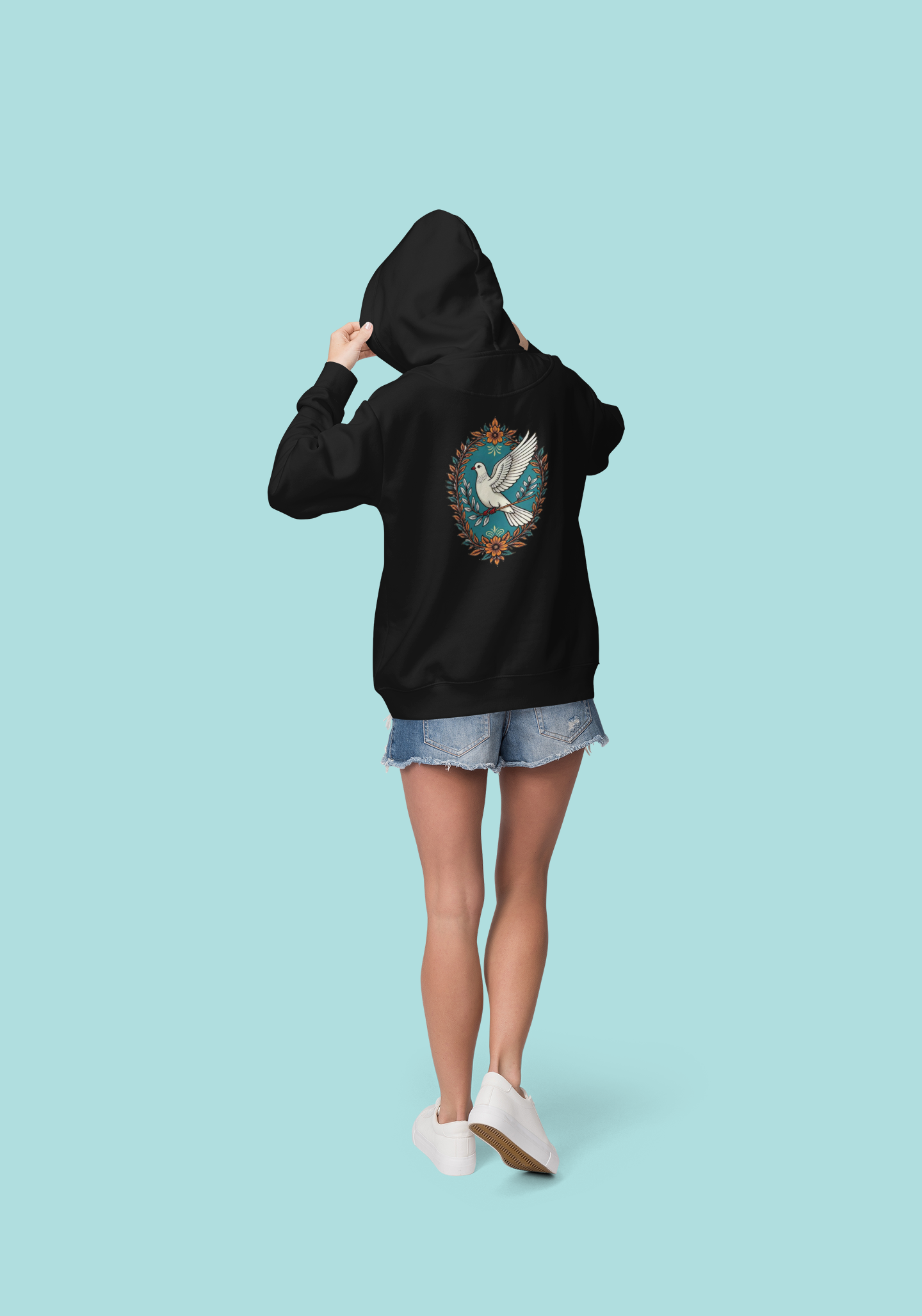 Shadow Hoodie 'Peace and Hope'