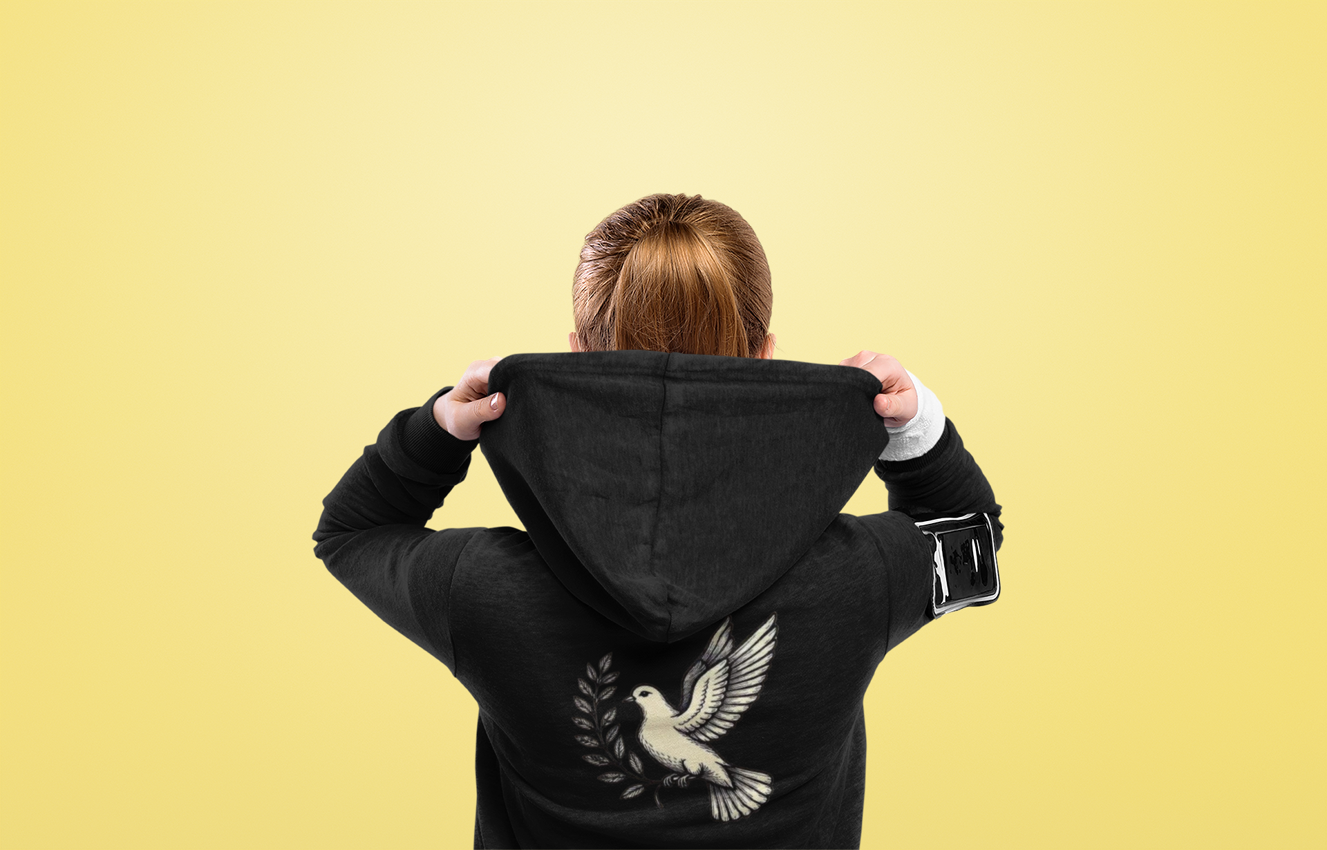 Shadow Hoodie 'Trust and Love'