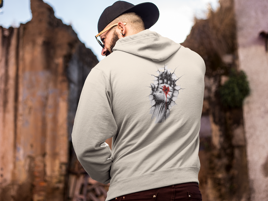 Luminus Hoodie 'Hand Piercing'