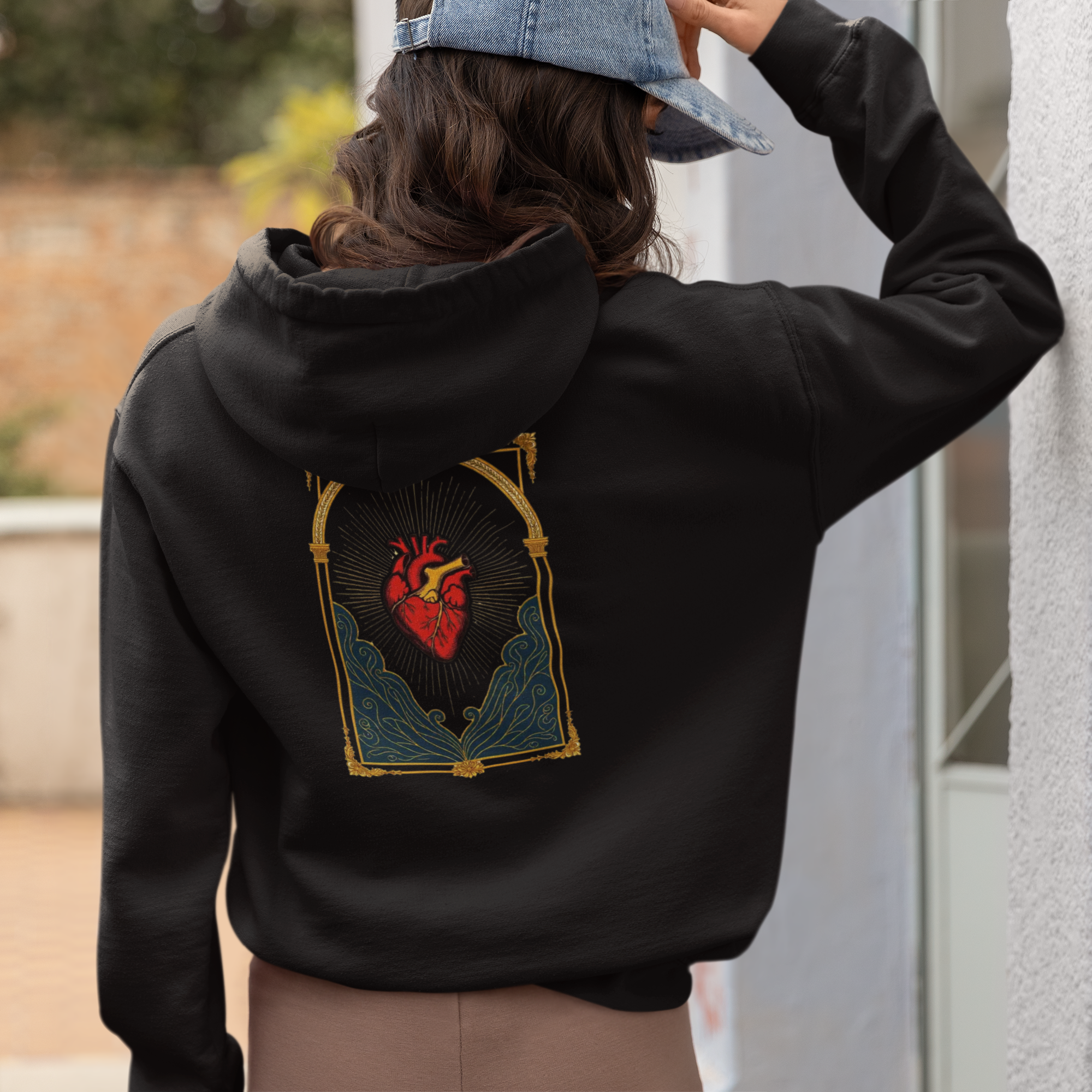 Shadow Hoodie 'Gold Heart'