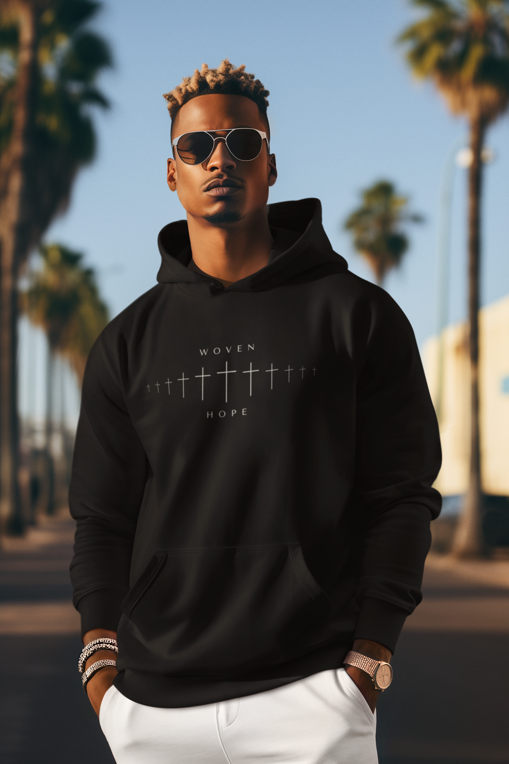 Shadow Hoodie 'Gold Heart'