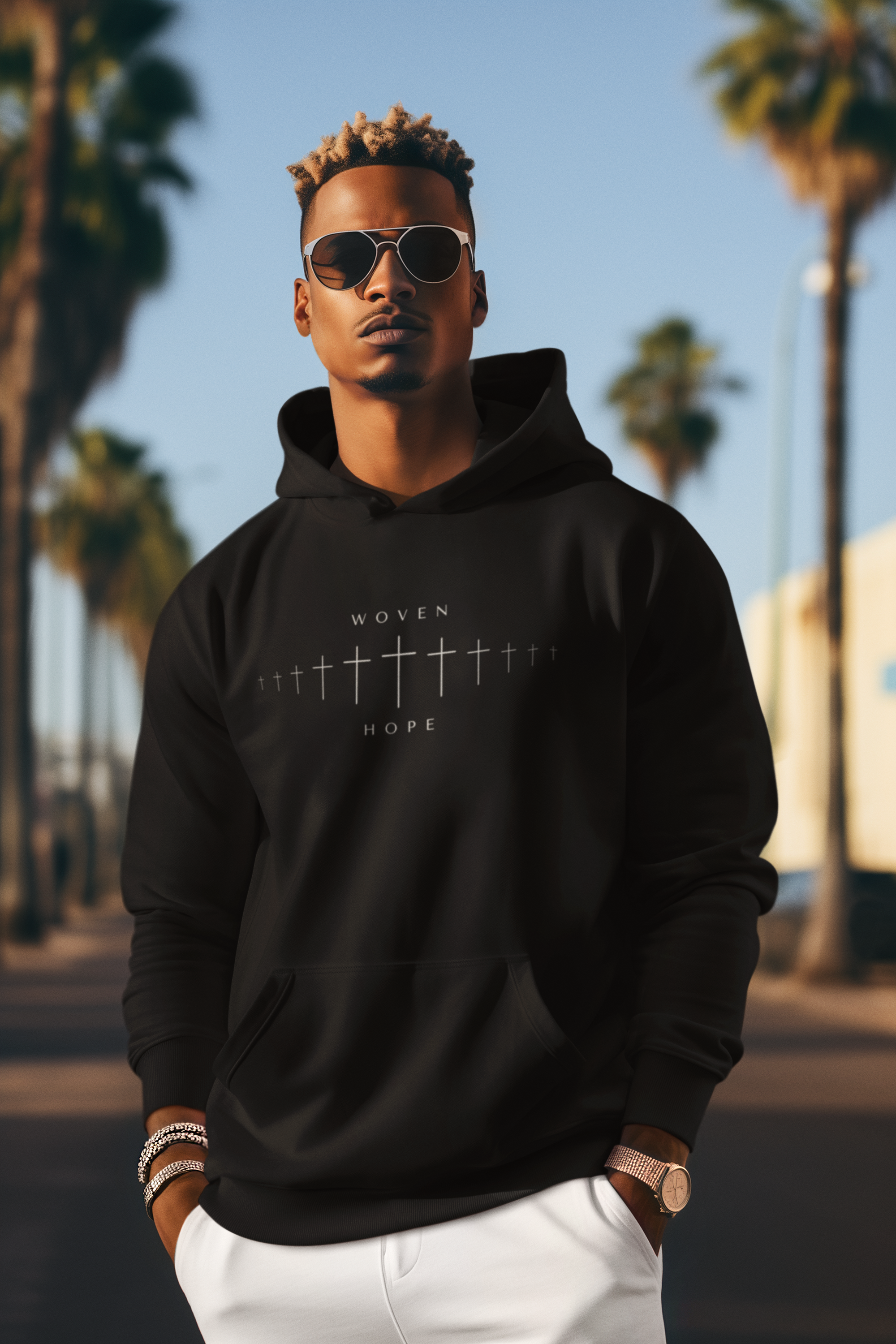 Shadow Hoodie 'Gold Heart'