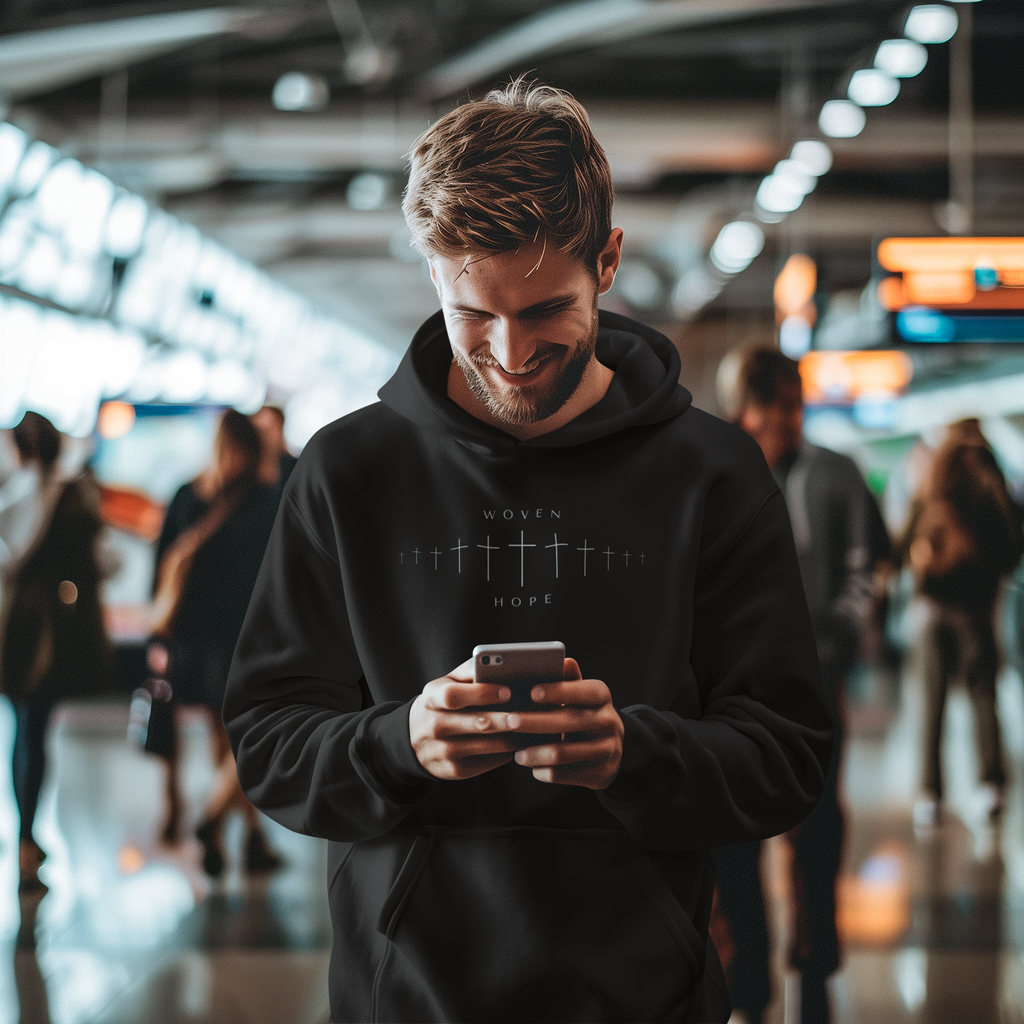 Shadow Hoodie 'Praying Hands'