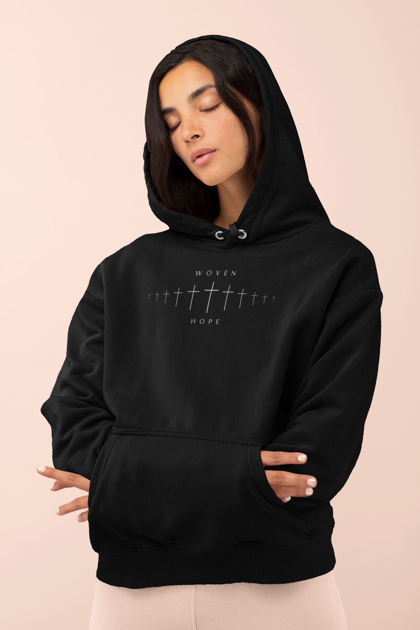 Shadow Hoodie 'Praying Hands'